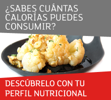 �Sabes cu�ntas calor�as puedes consumir? 