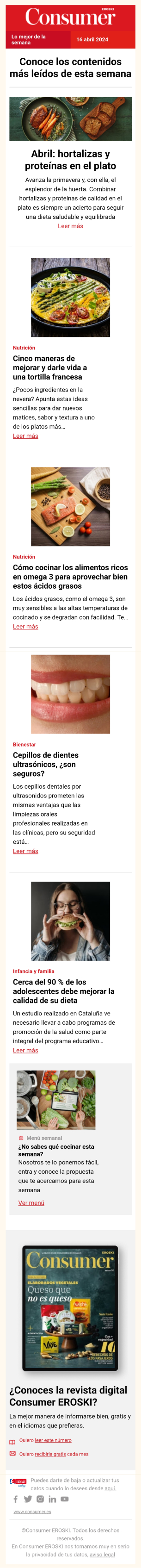 boletín semanal