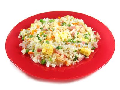 Ensalada de arroz tres delicias