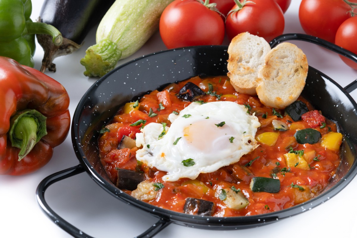 pisto manchego casero receta