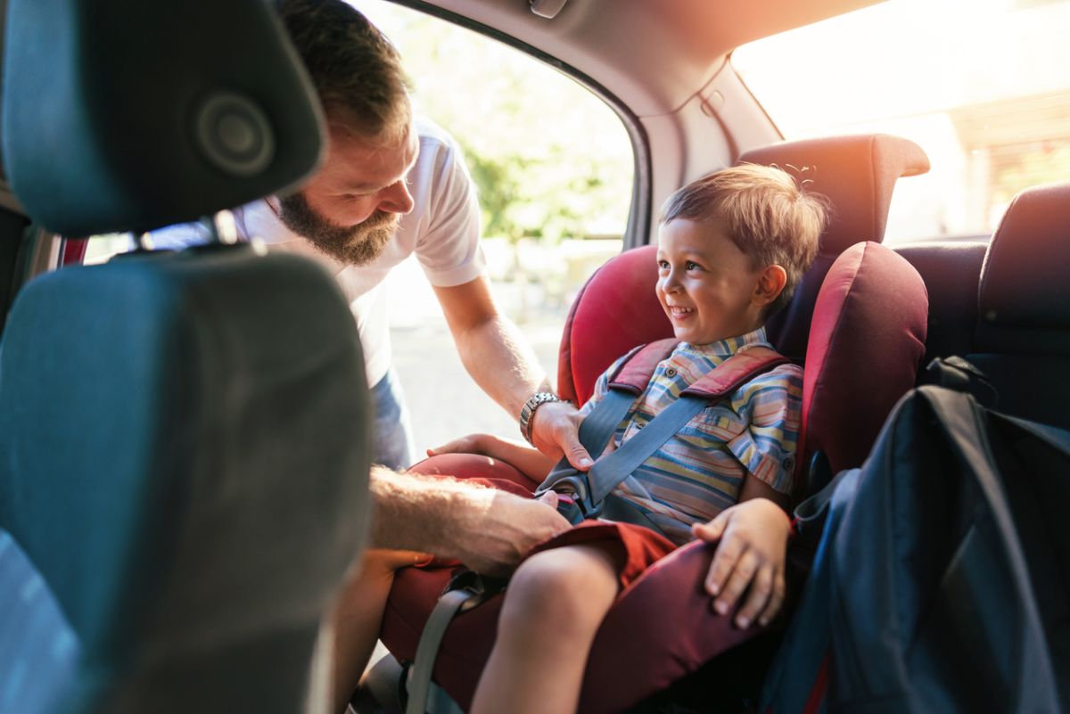 silla infantil de seguridad en el coche