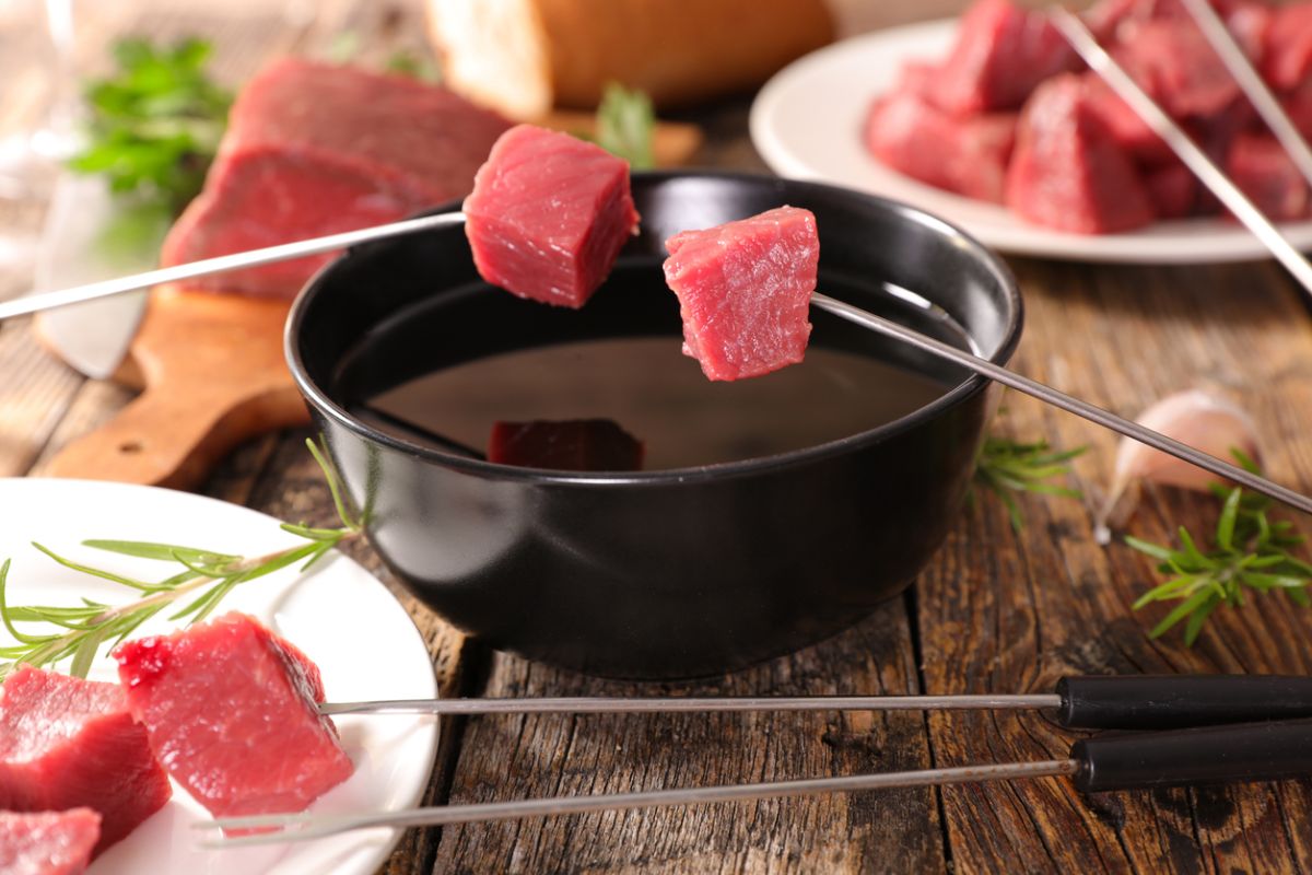 carne para fondue