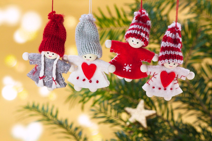 verbo lanza Muñeco de peluche Haz un árbol de Navidad casero con los niños | Consumer