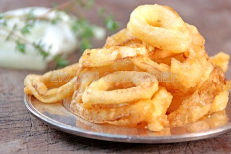 Aprende cómo hacer aros de cebolla fritos, Delicioso