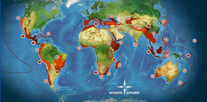 CONSERVATION HOTSPOTS HAVE VERY LOW PROTECTION