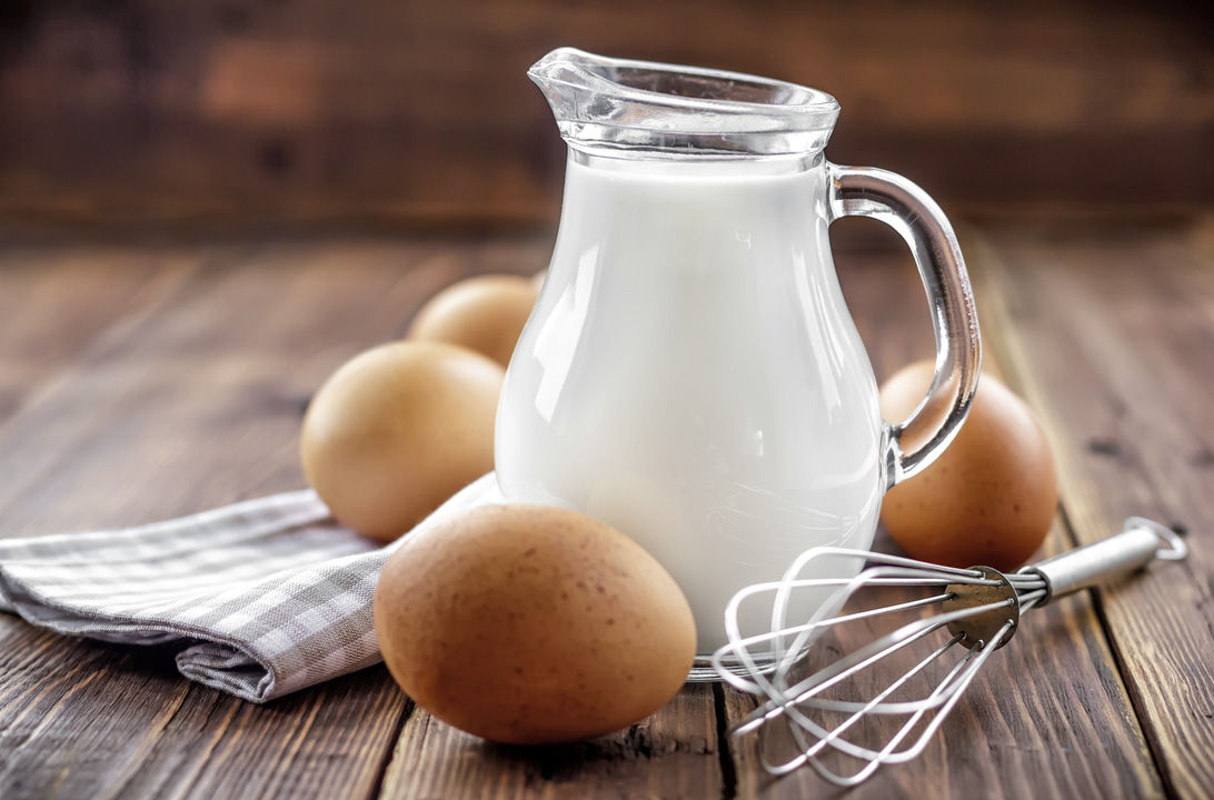 aligerar recetas con leche