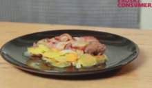 Solomillo relleno de setas y cebolla roja