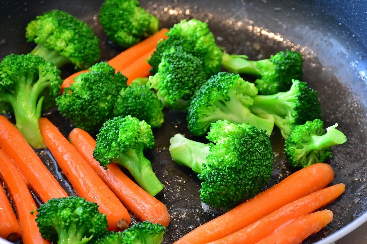 brocoli zanahoria hortalizas verduras