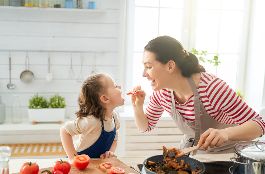 cocinar en familia