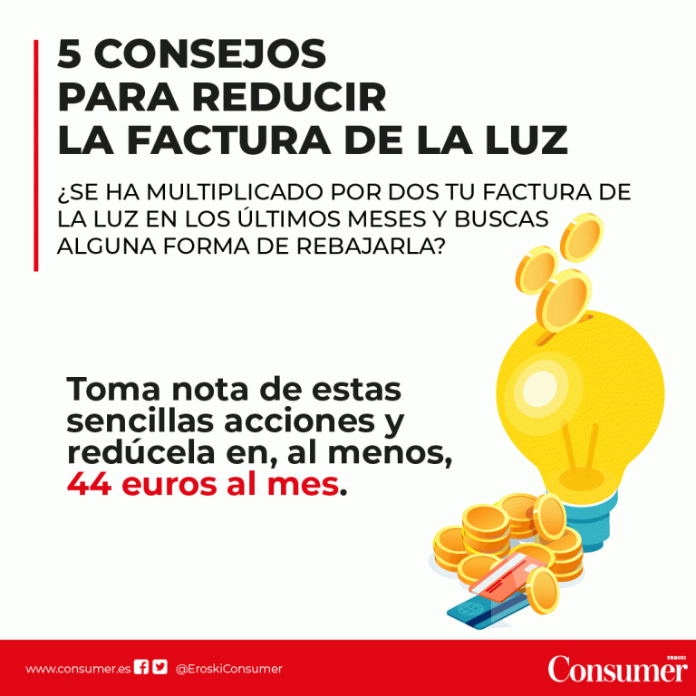 Consejos para reducir la factura de la luz | Consumer