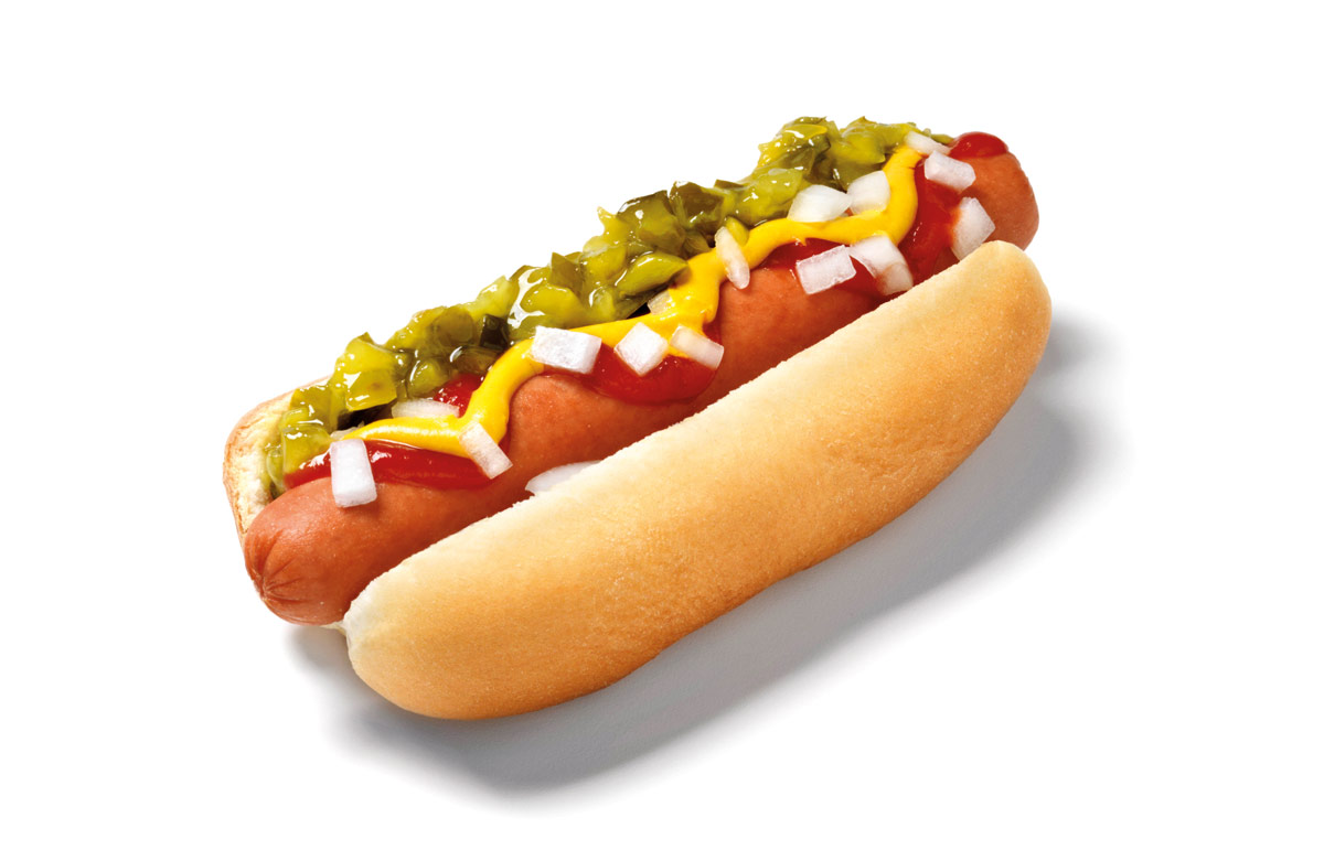 hot dog vegetariano