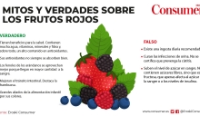 Mitos y verdades sobre los frutos rojos