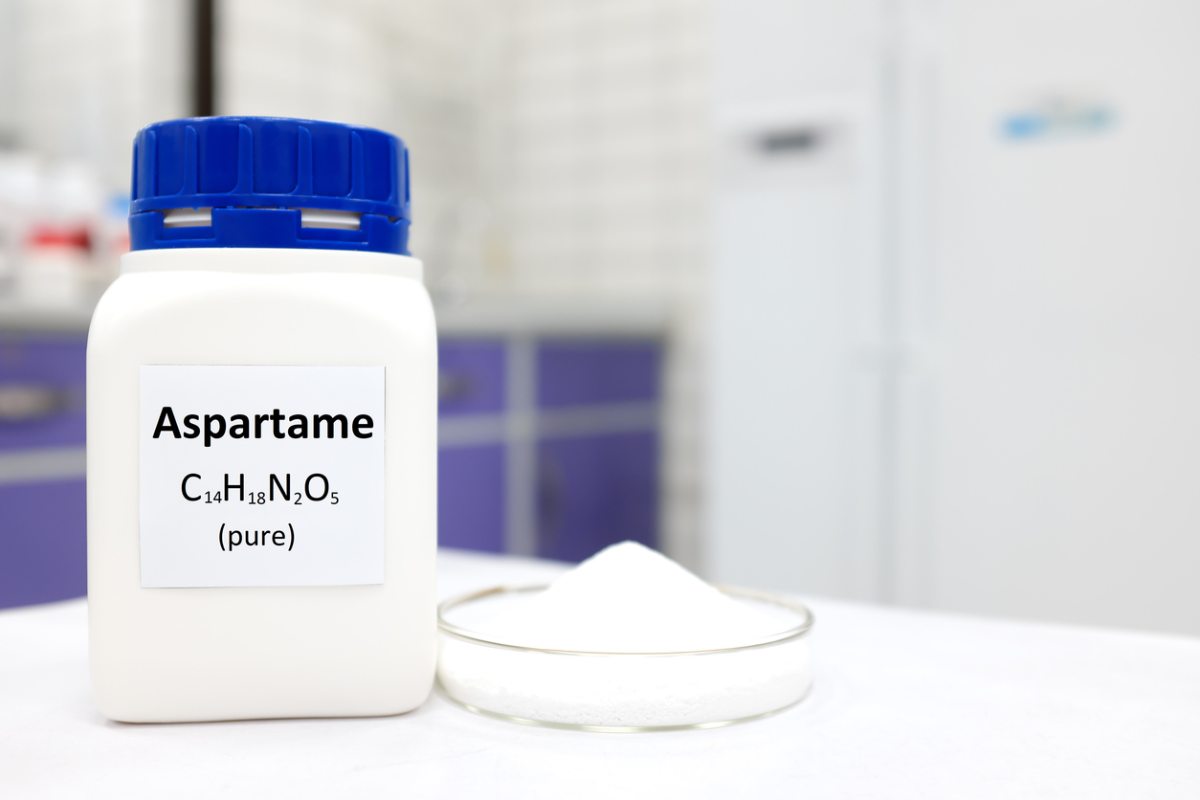 análisis de aspartamo posible cancerígeno