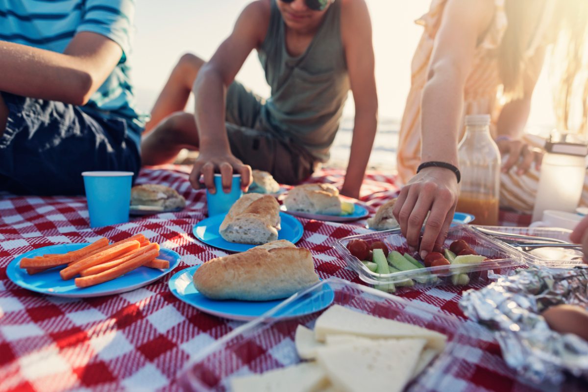 preparar comida al aire libre