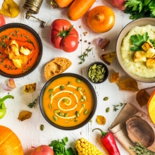cremas verduras otoño