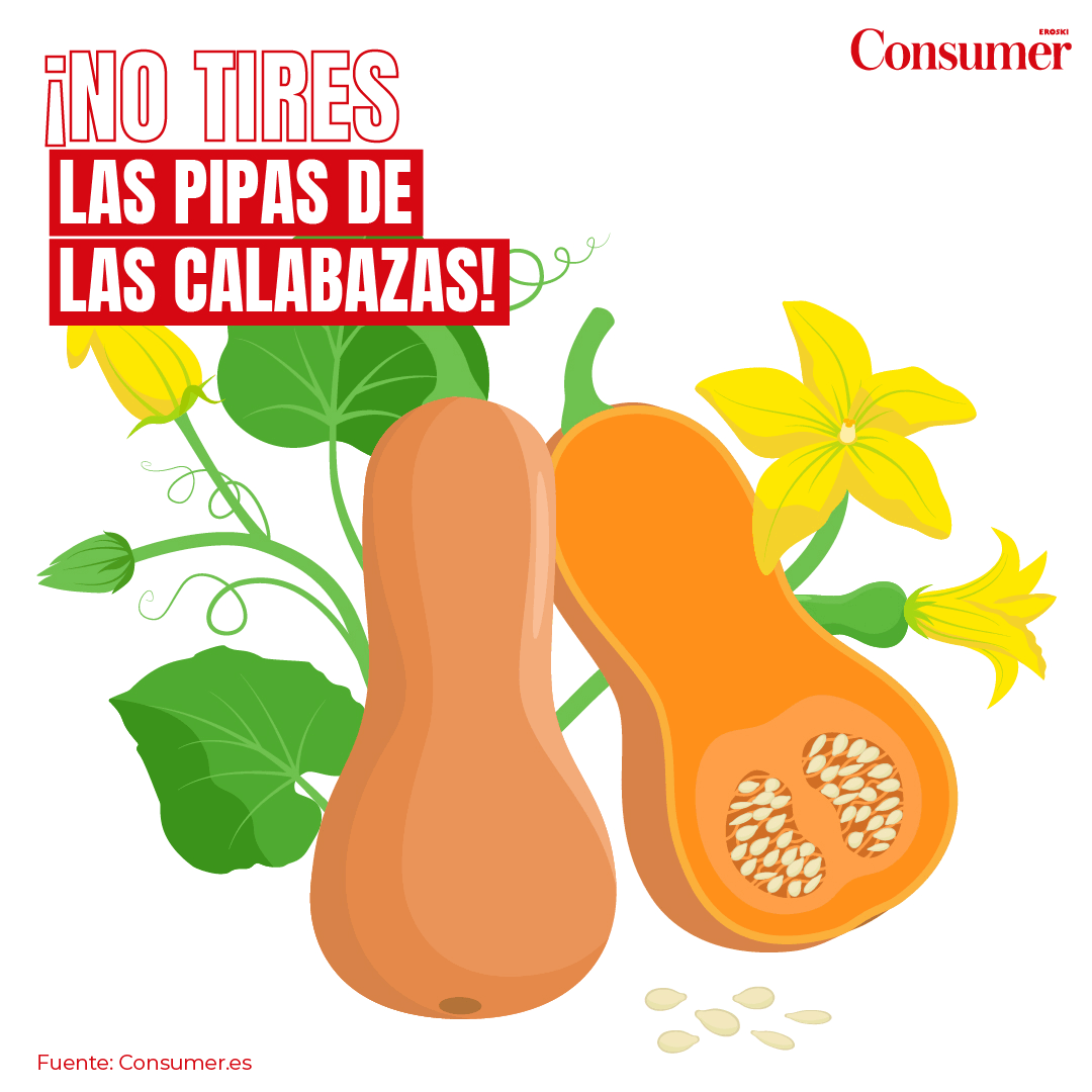 cómo aprovechar las pipas de calabaza