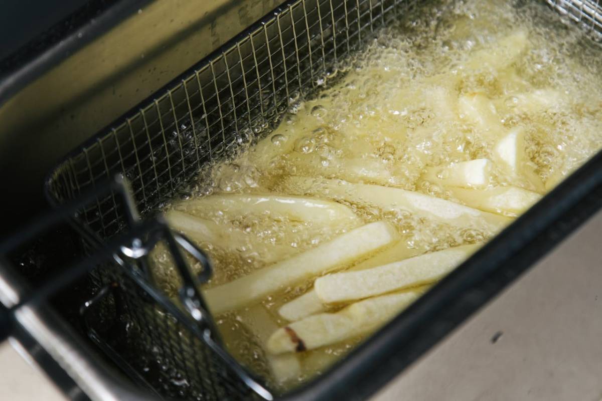 aceite para freír patatas