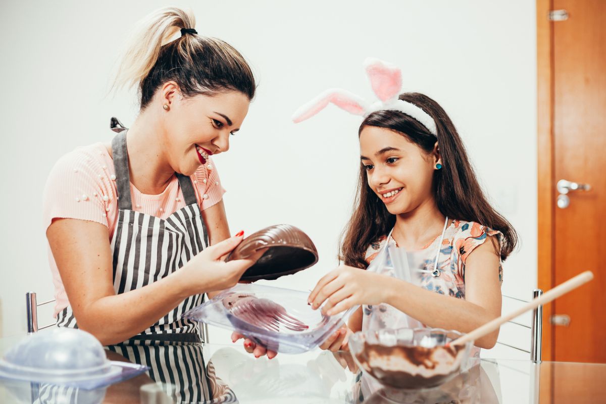 receta de huevo de chocolate para pascua