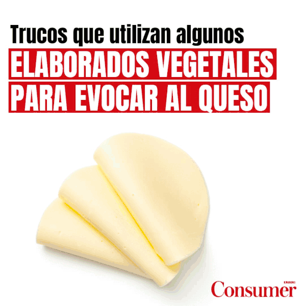 etiquetado de quesos veganos