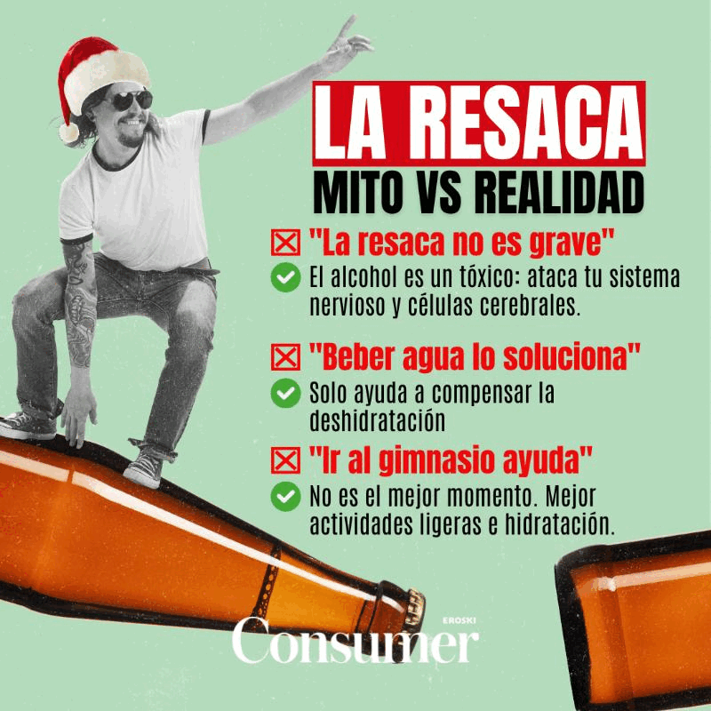resaca mito realidad