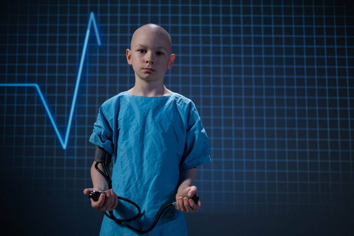 niño hospitalizado