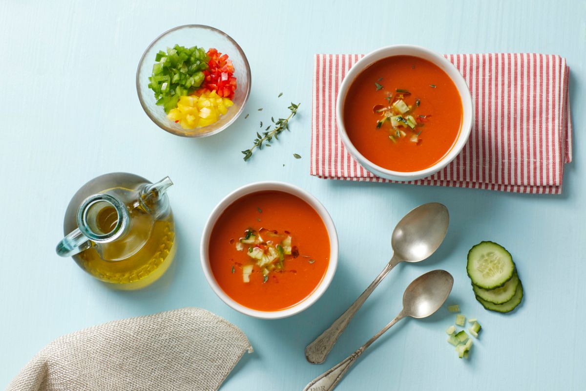 métodos de conservación del gazpacho