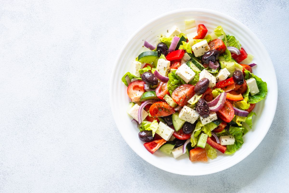 receta de ensalada griega