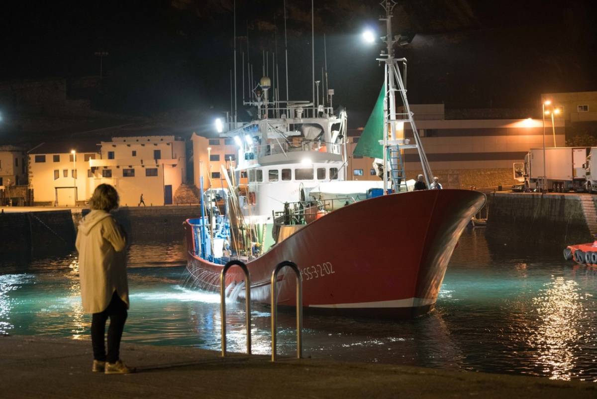 pescadores anchoa Cantábrico