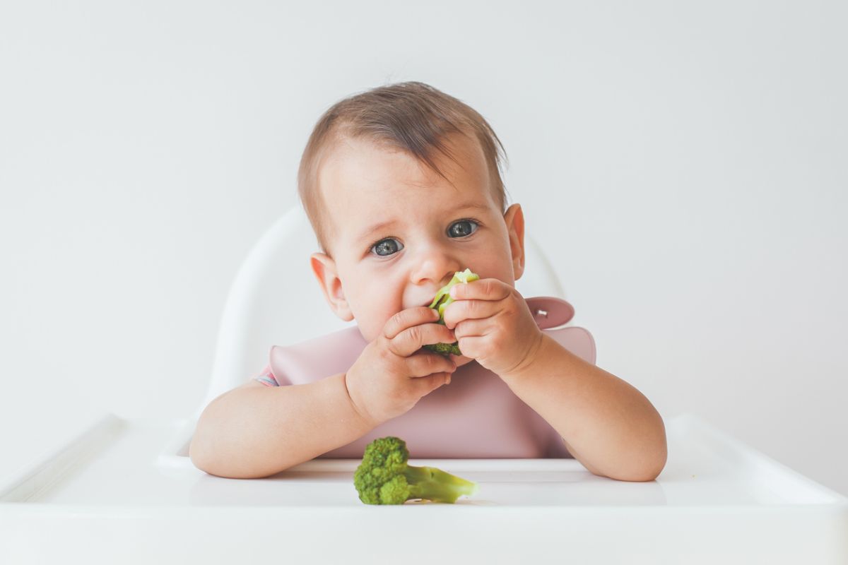 bebé importancia de masticar alimentos