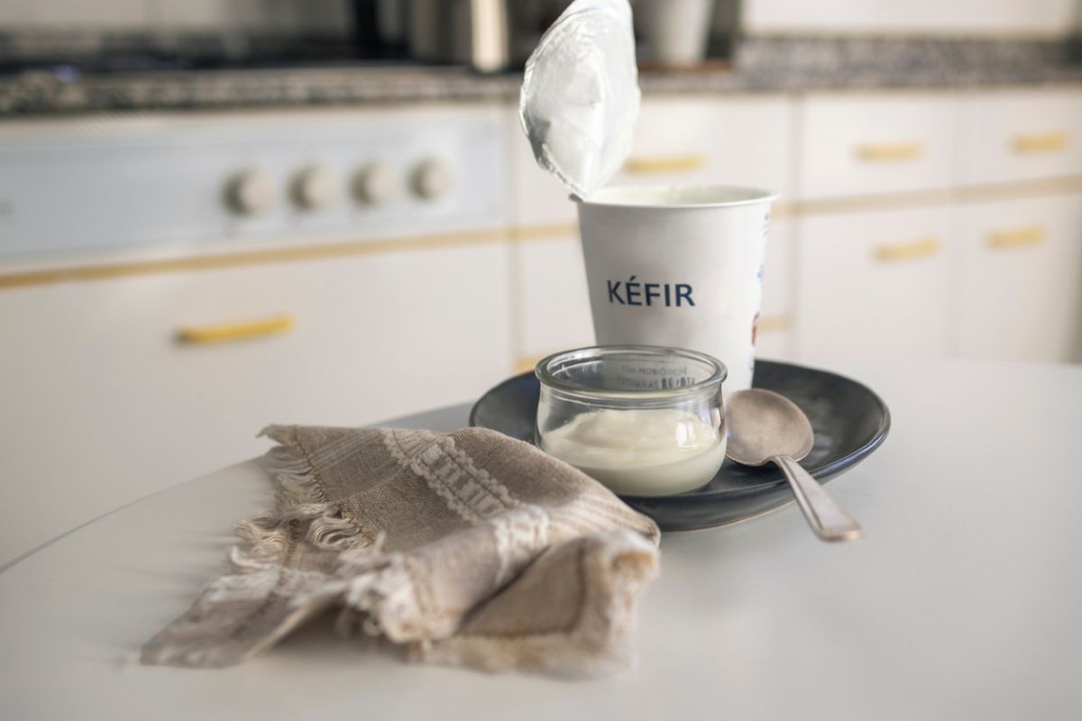 kéfir industrial ingredientes