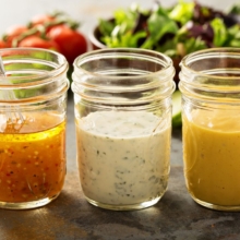 Salsas rápidas para todo tipo de ensaladas