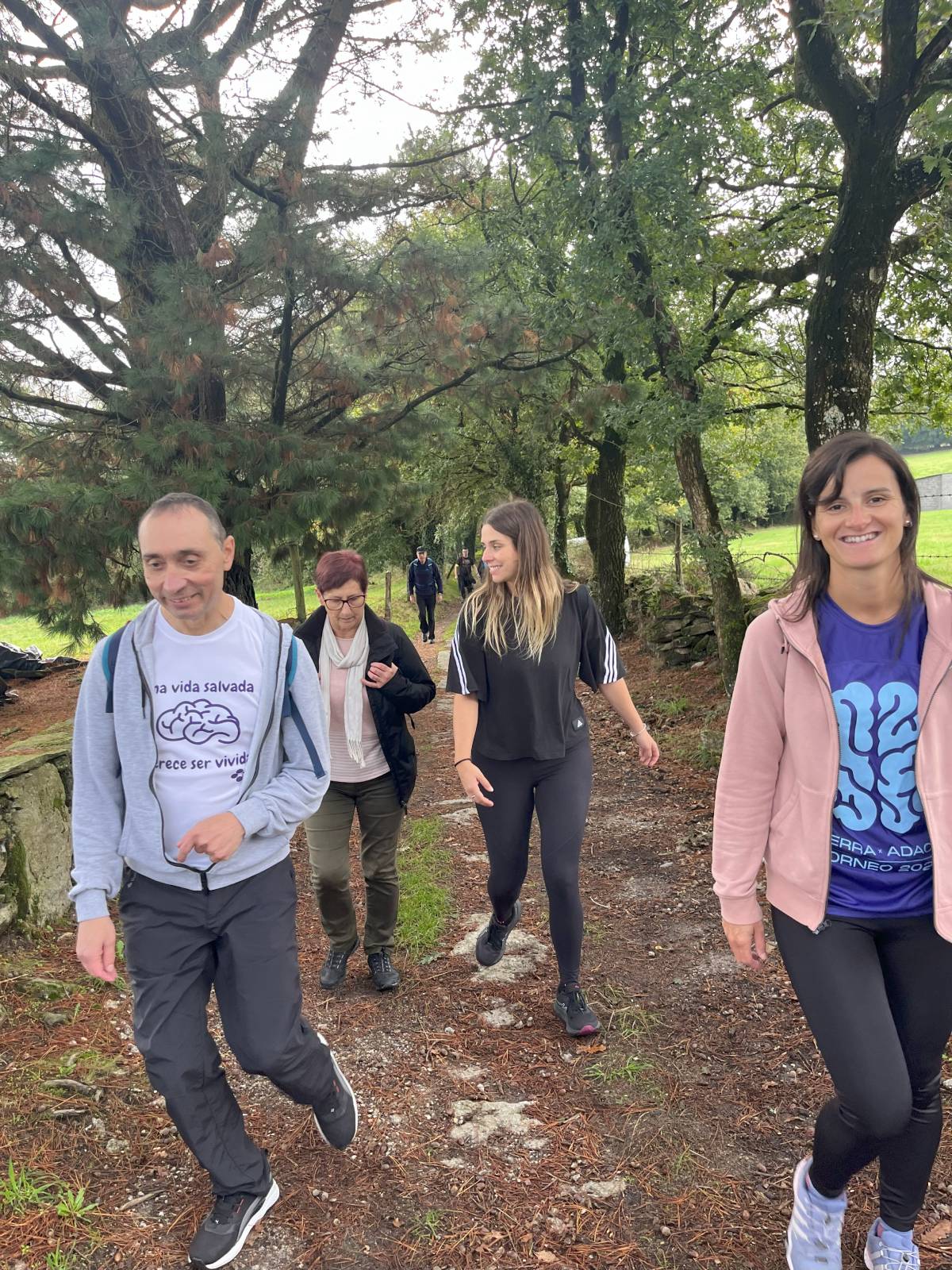 daño cerebral senderismo