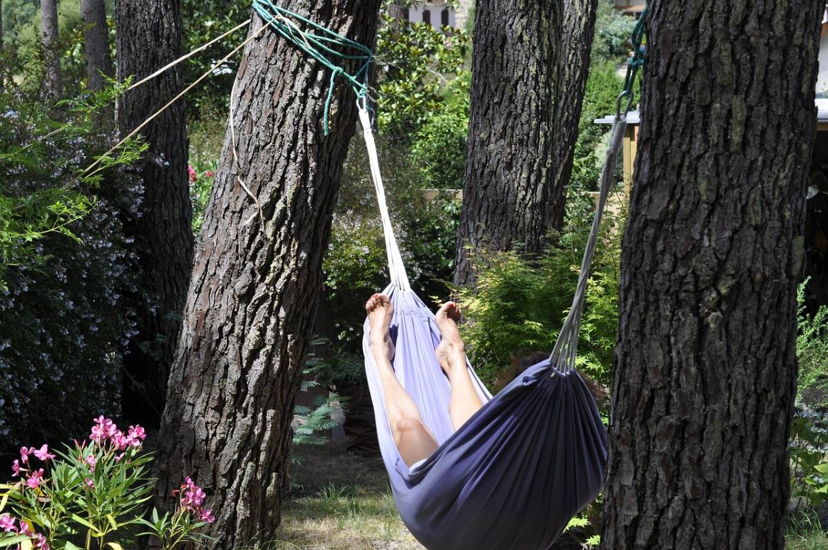 siesta en hamaca 