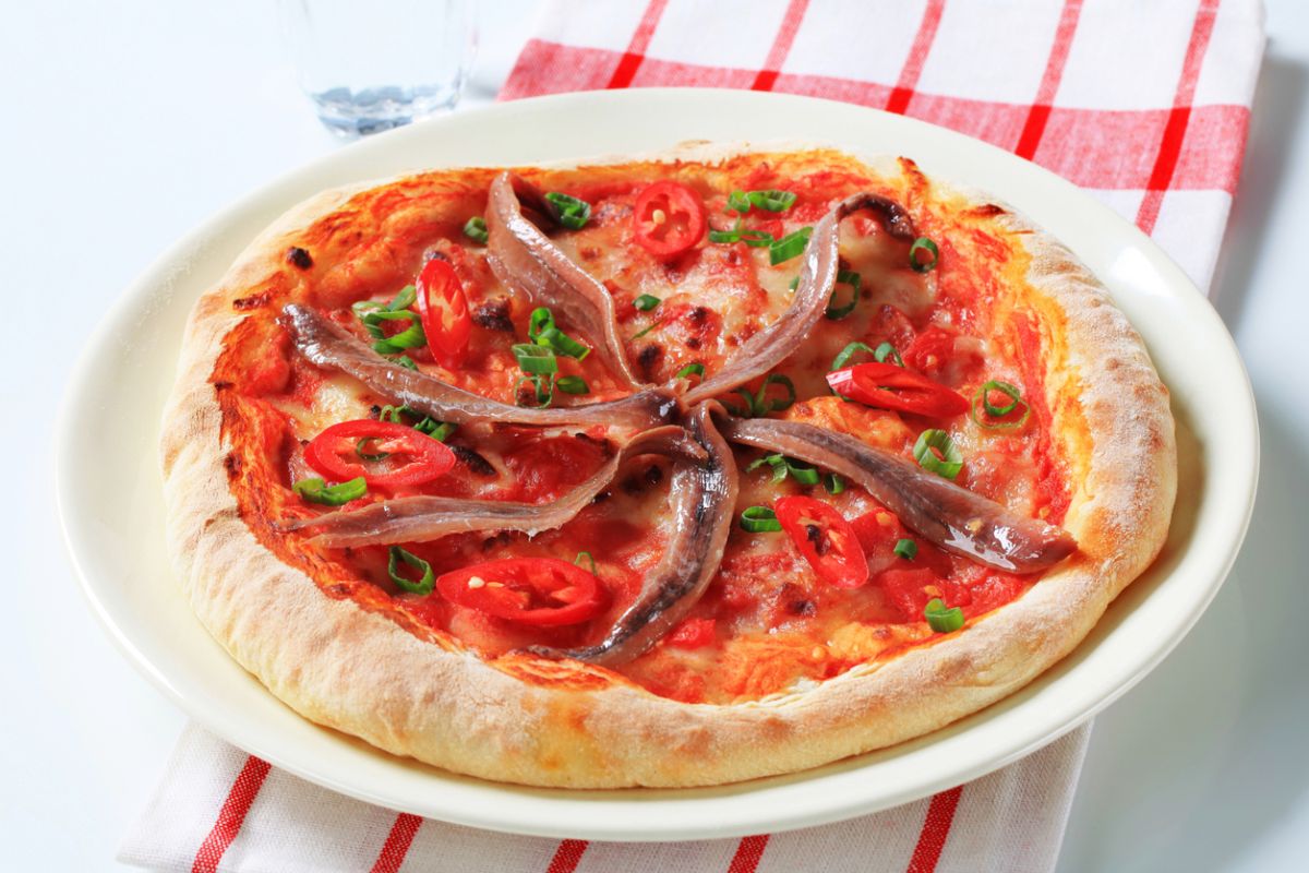 pizza con anchoas