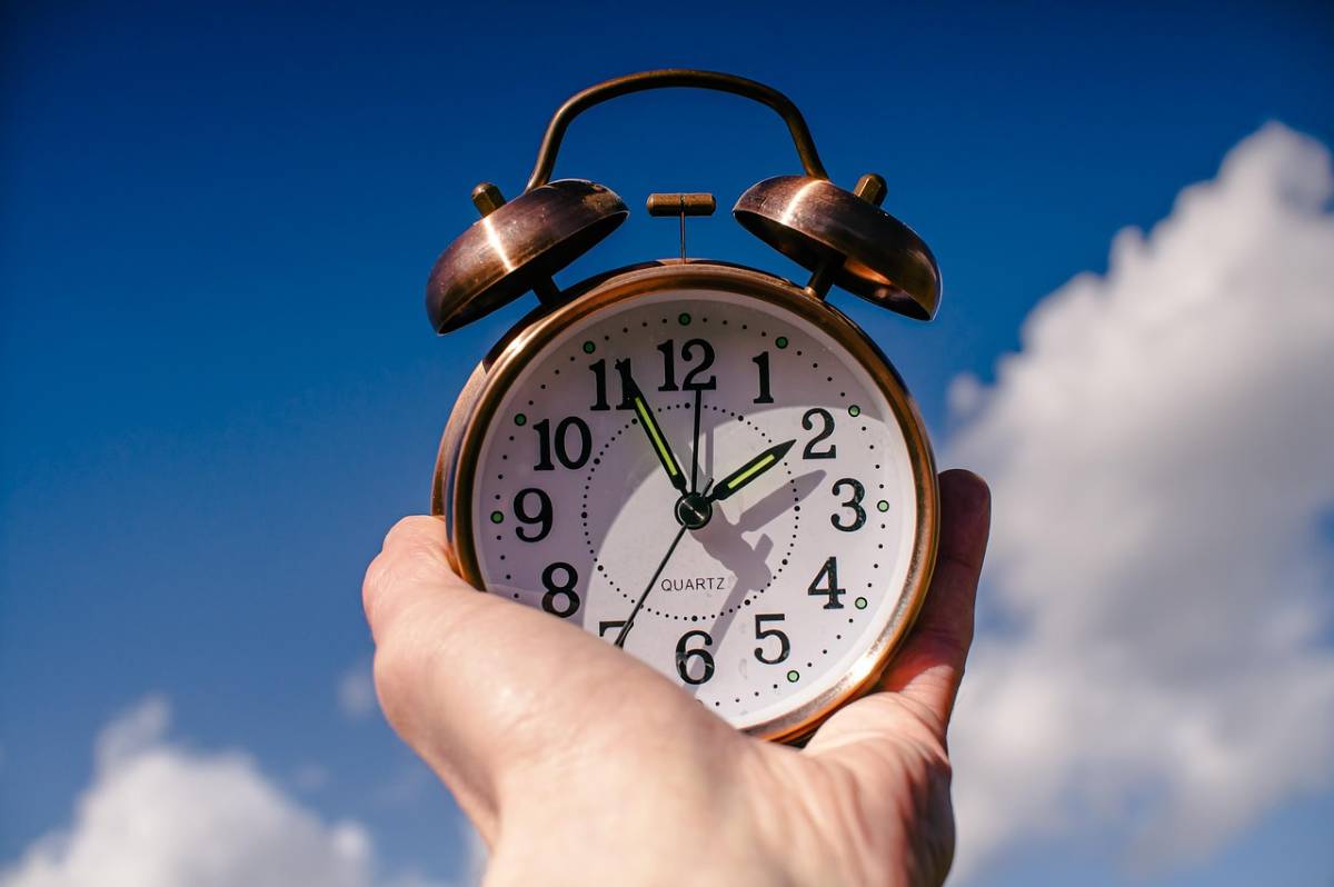 sin reloj en verano