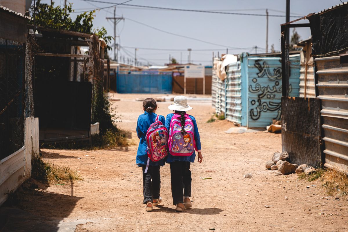 niños refugiados y acceso a la educación