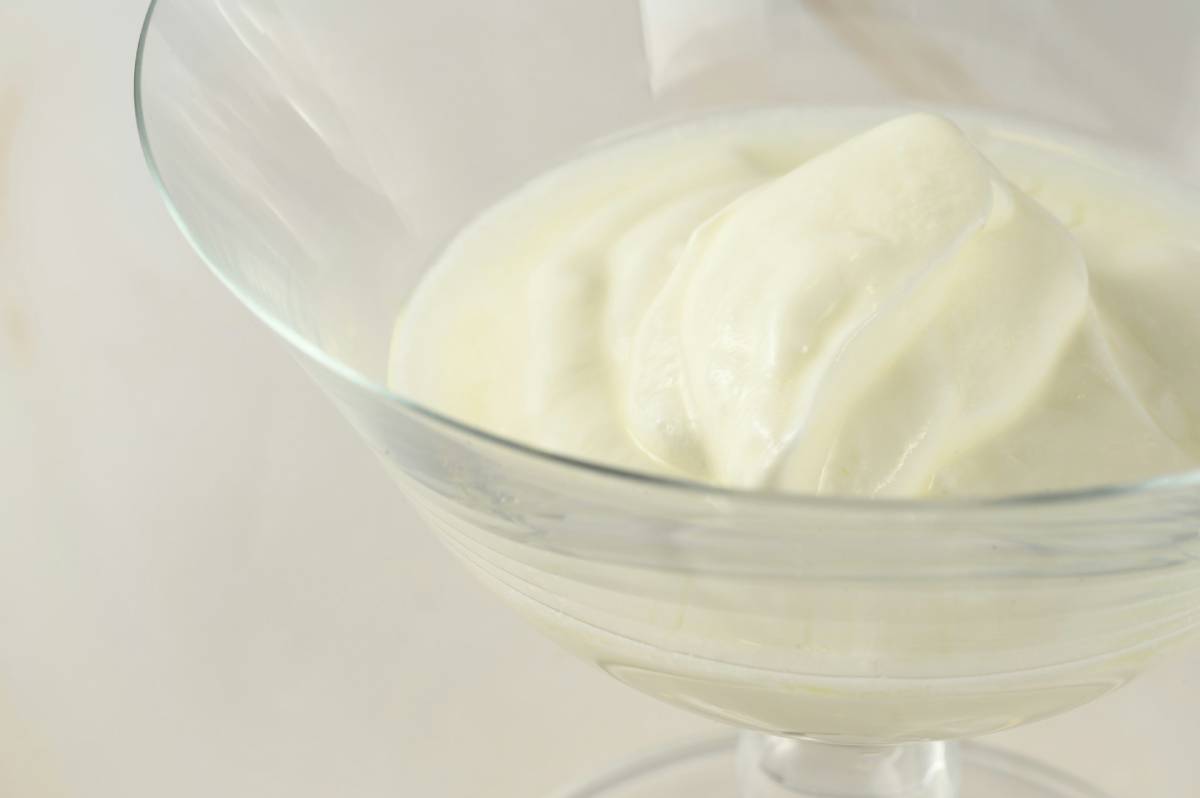 crema de yogur