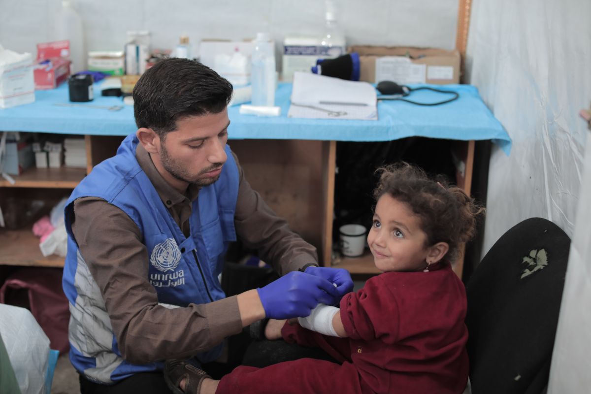 atención sanitaria en Gaza