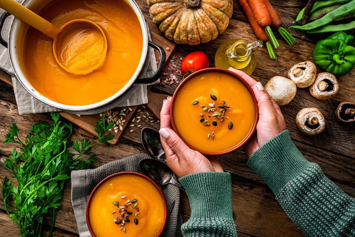 receta de crema de calabaza