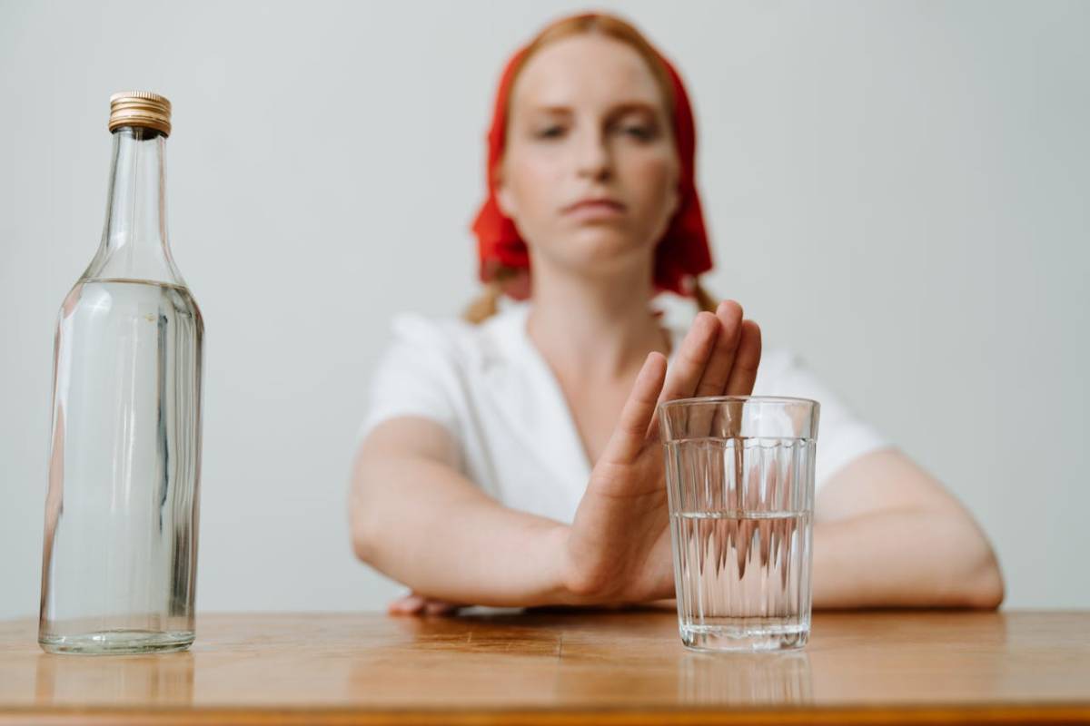 joven no quiere alcohol