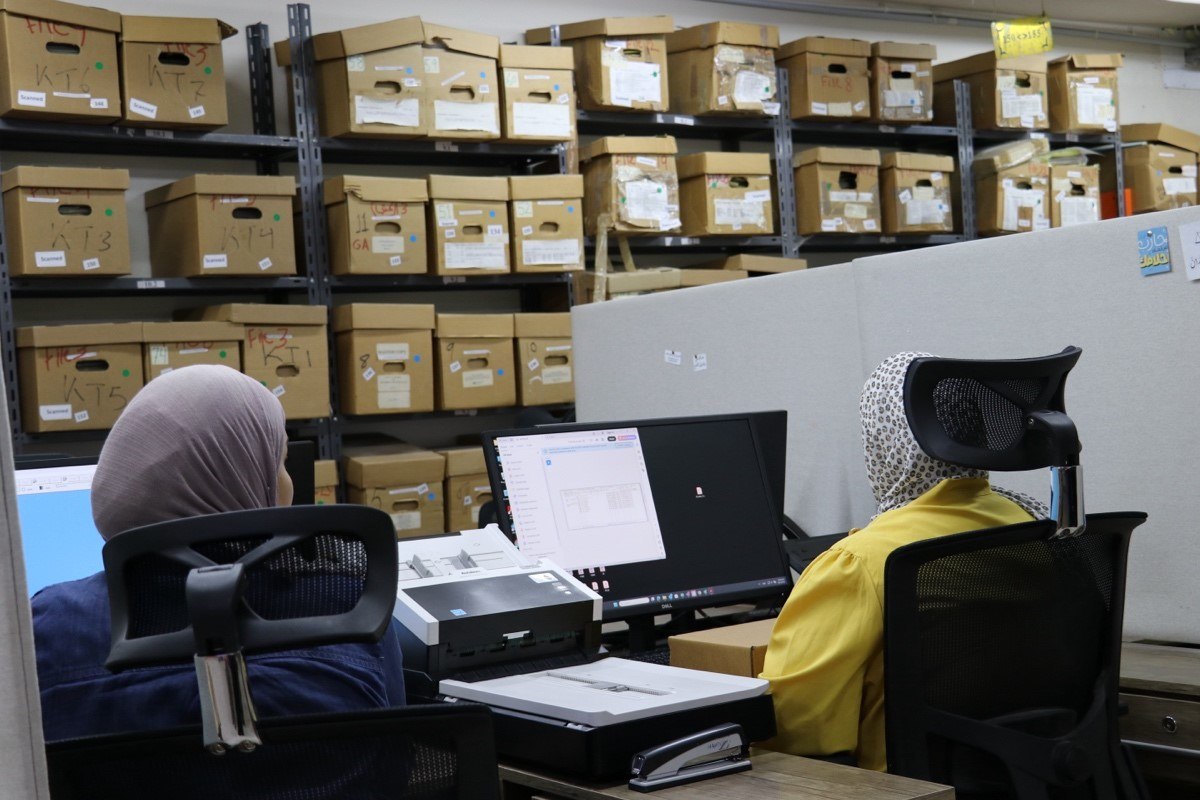 archivo extenso de la Unrwa