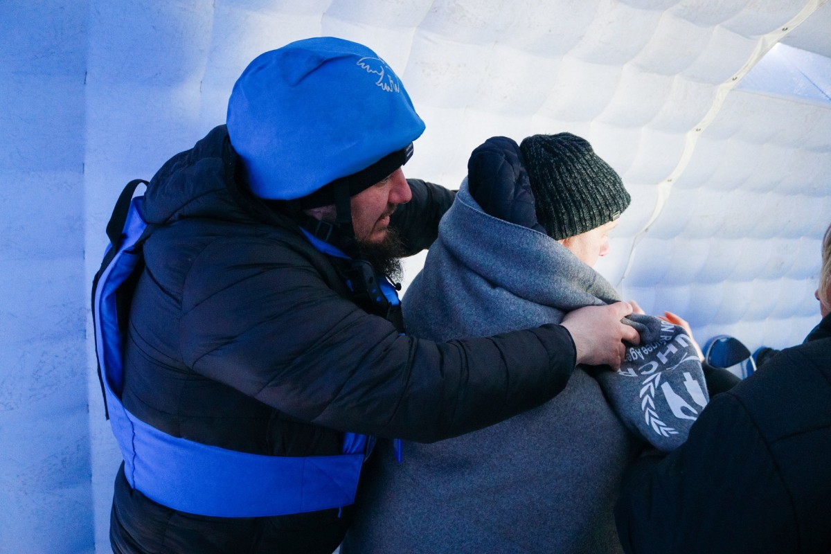 trabajo de Acnur en Ucrania