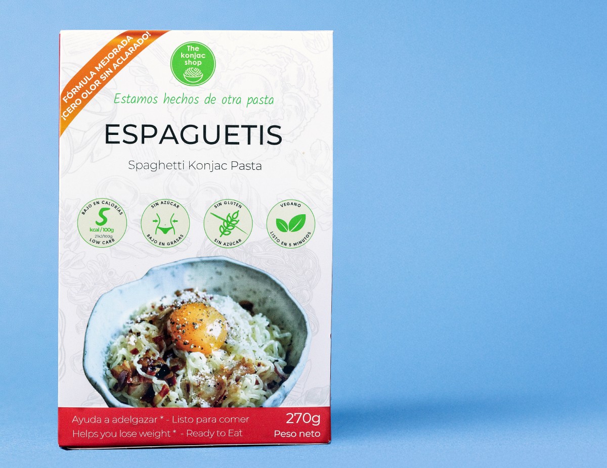 espaguetis konjac