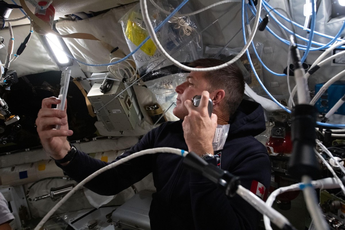 vida cotidiana en una misión espacial