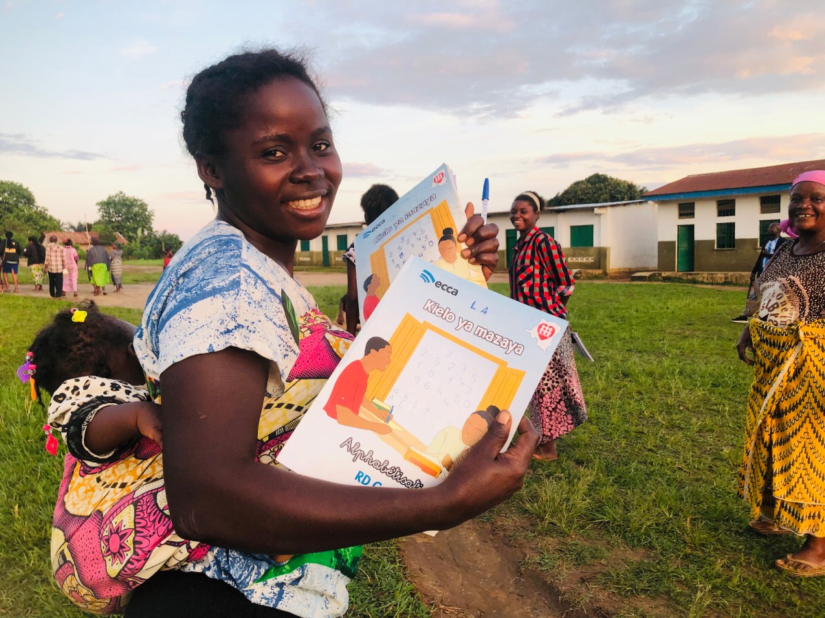 formación para mujeres en Congo