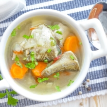 caldo pescado marisco