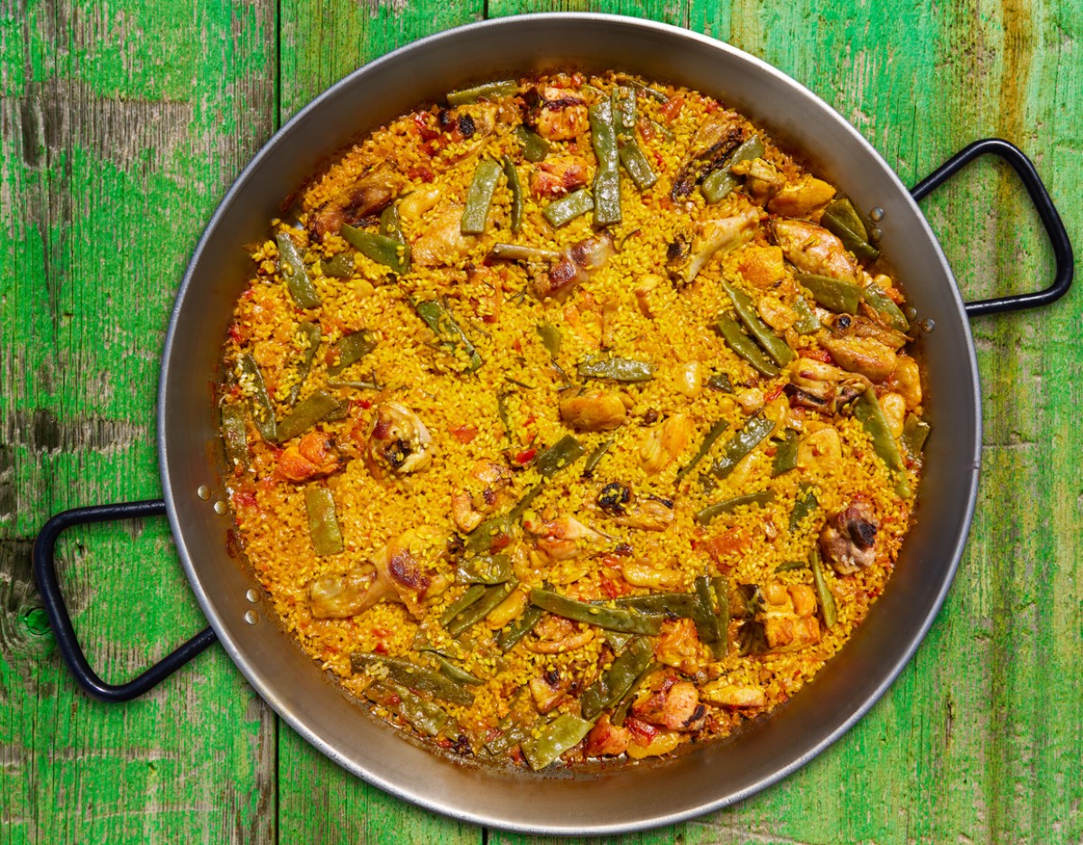 receta de paella