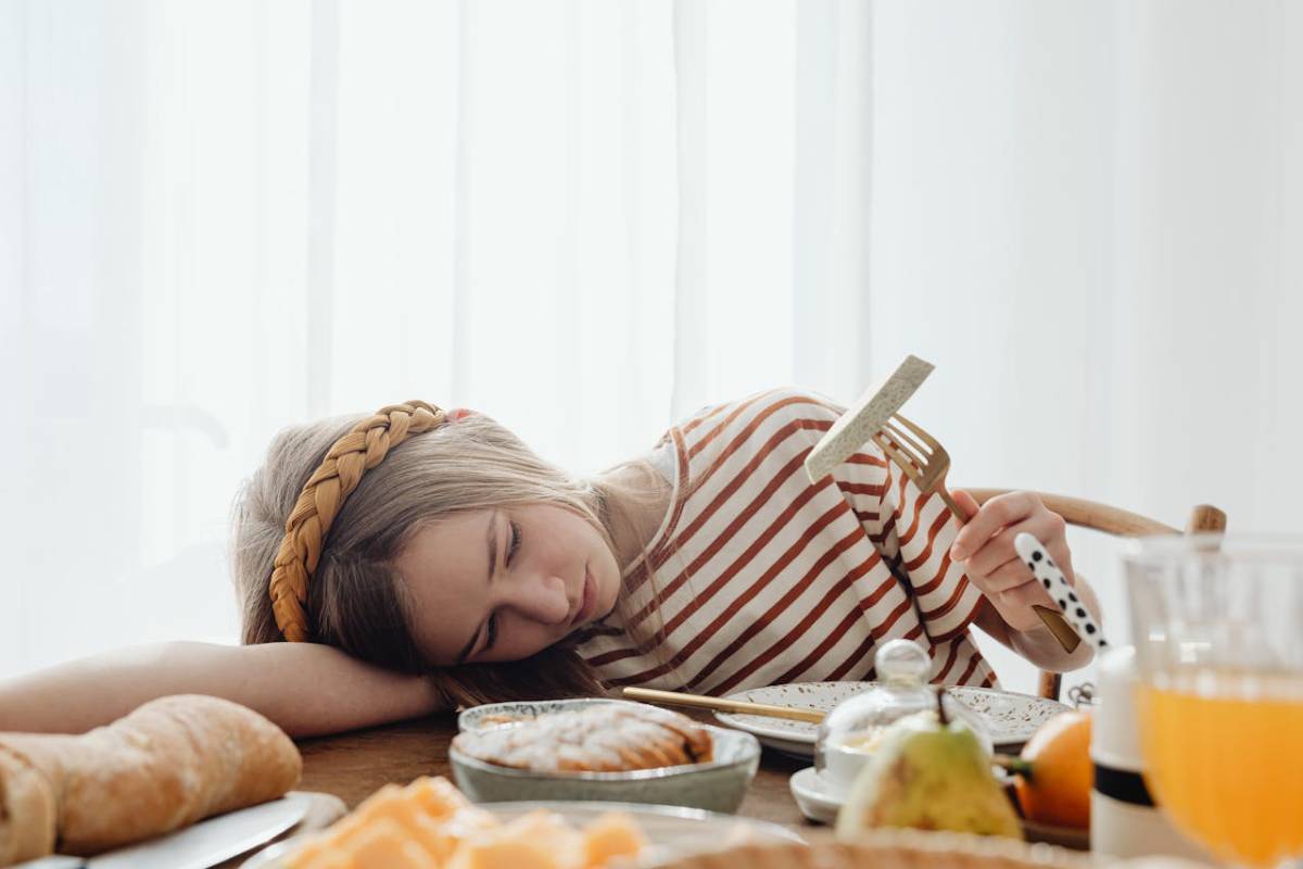 desayuno con sueño