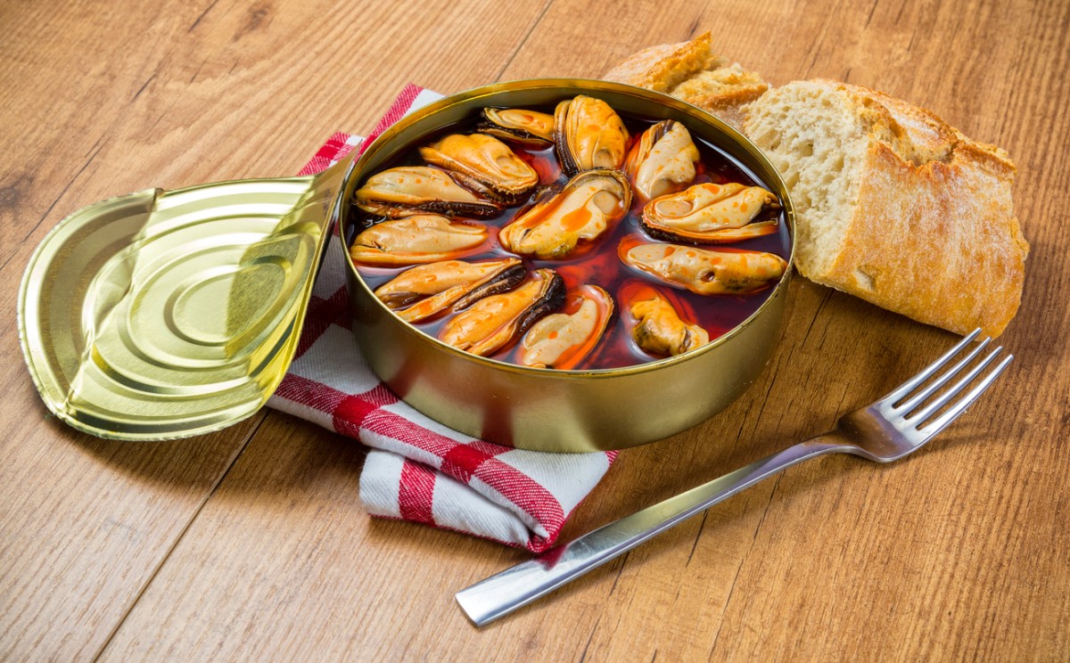 mejillones en conserva