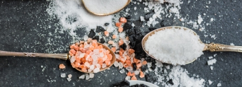 variedades de sal de cocina
